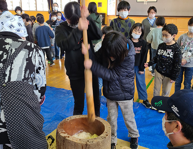 元気なヨイショ！の掛け声で