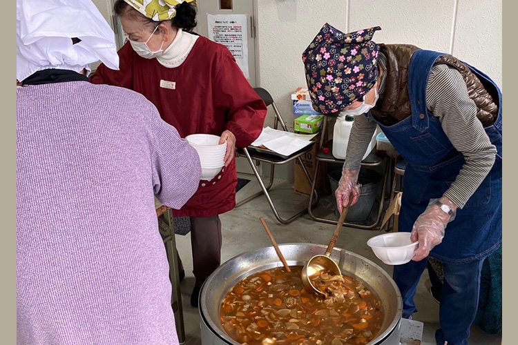 きずな広がる炊き出しをいつまでも!