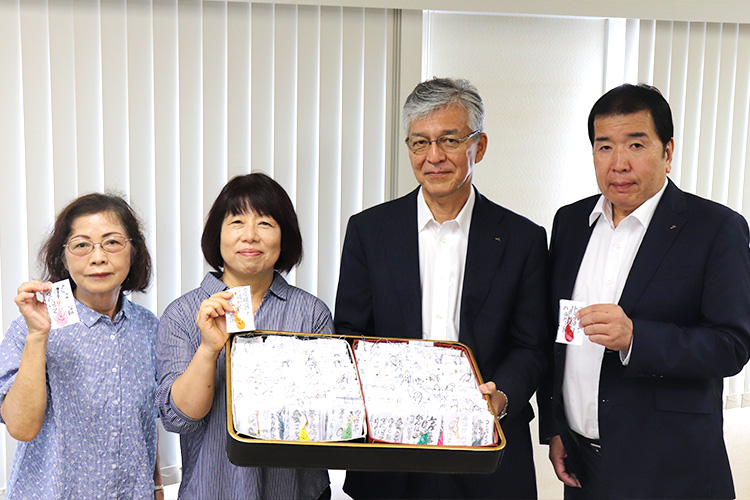 “みょうが結びのストラップ“に込めた想い
