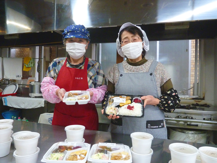 「いちご会」配食サービス活動