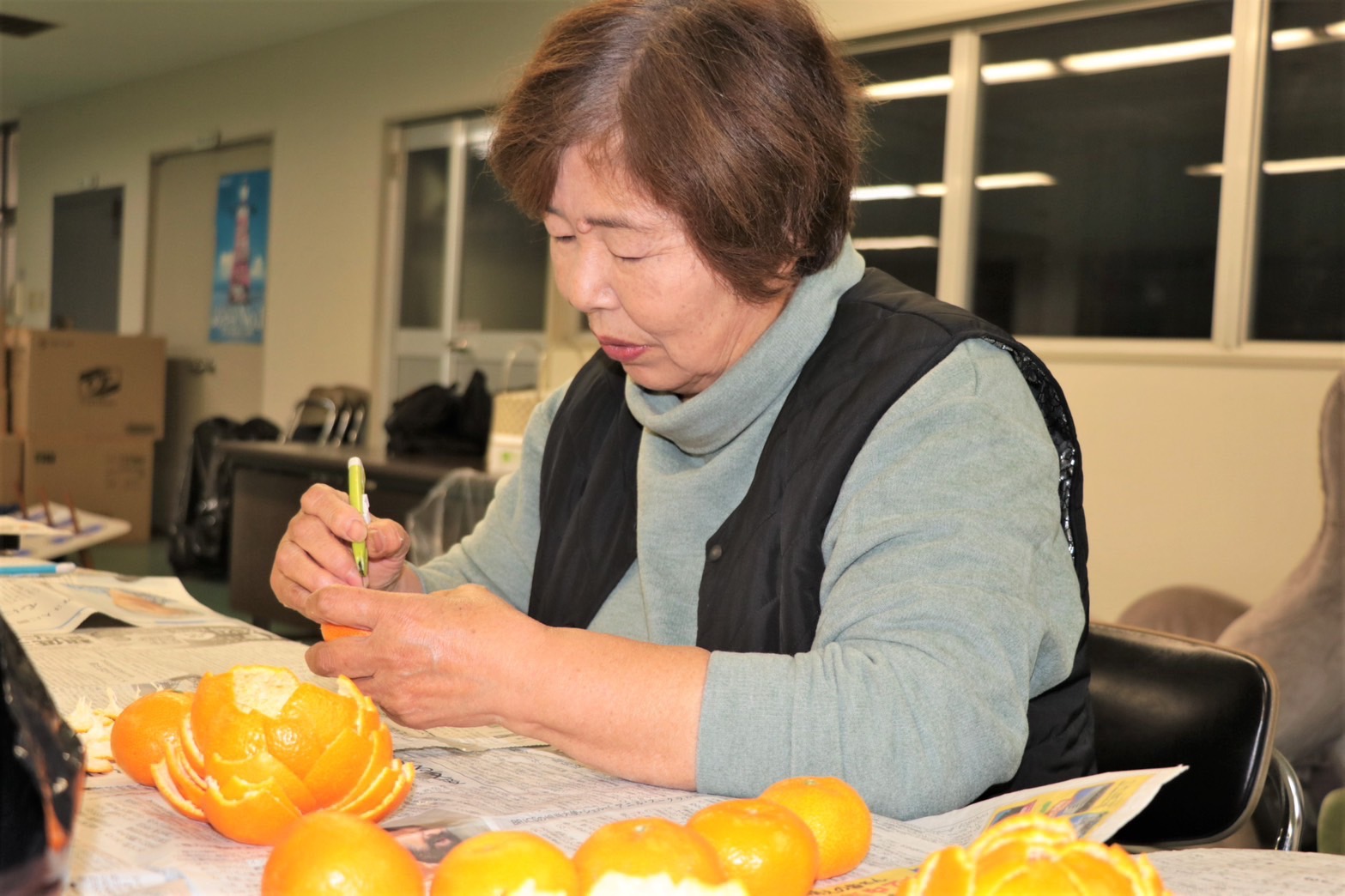 「継続は力なり」みかんの光を灯し続けて20年。。。