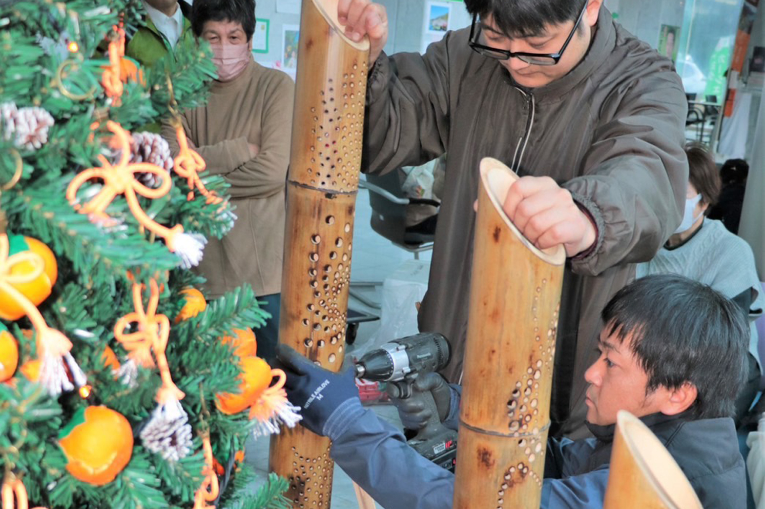 「継続は力なり」みかんの光を灯し続けて20年。。。