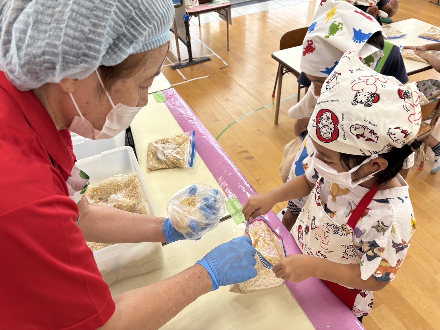 “あい♡”でつなぐ「出前みそつくり」の輪